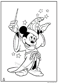 And for you to even hours of fun, reflection, colors and games await you in our beautiful gallery of magical pictures! Mickey Mouse Magic Coloring Pages Coloring Home
