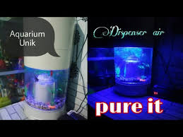 Video kali ini kembali memanfaat kan barang bekas sebagai bahan utama pembuatan. Dispenser Air Pure It Jadi Aquarium Unik Youtube
