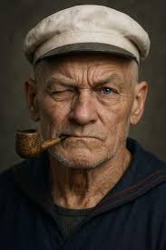 drawing picture just like popeye image