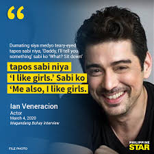 We stan this supportive daddy! Actor Ian Veneracion is nothing but  supportive when his daughter Deirdre or “Dids” admitted she liked girls.  bit.ly/38kHv0n
