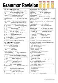 A comma is a punctuation mark that signals a . Grammar Revision Worksheet Free Esl Printable Worksheets Made By Teachers Esl Free Grammar English Grammar Worksheets English Grammar Grammar Worksheets