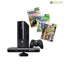 Microsoft Xbox 360 E 250gb Kinect Holiday Value Bundle With Games Xbox Live Gold Membership At 21 Savings Off Retail Kinect Xbox Xbox 360