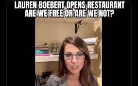 It should also be noted that lauren boebert, the colorado republican who was criticized for supporting qanon, won the race for colorado's 3rd congressional district on wednesday. I M Not Going To Wait On The Government To Tell Me What To Do Lauren Boebert Says Shooter S Grill In Rifle Is Open For Business
