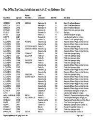 Post Office Jurisdiction Zip Code Fill Online Printable Fillable Blank Pdffiller
