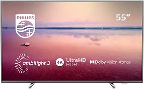 I also want ambilight when i watch tv or stream content via netflix or dlna! Philips Ambilight 55pus6754 12 Tv 55 Inch Led Smart Tv 4k Uhd Hdr 10 Dolby Vision Dolby Atmos Smart Tv Dark Silver 2019 2020 Model Philips Amazon Co Uk Electronics Photo