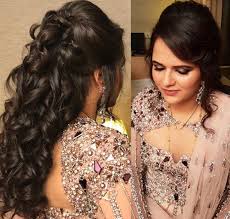 It means their style will not be completed without the right hairstyle to wear although they may have worn their perfect outfits or dress. Hairstyle For Lehenga Hair Style For Party