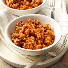 Spanish Rice With Ground Beef Recipe In 2020 Best Ground Beef Recipes Beef Recipes Rice Recipes For Dinner