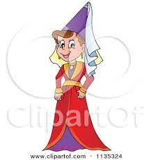 Cartoon Of A Medieval Queen On A Fortress Royalty Free Vector Clipart By Visekart 1135323 Free Cartoon Clipart Character Design Animation Cartoon Clip Art