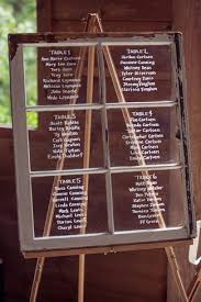 Write Guests Names On A Window Pane Seating Chart