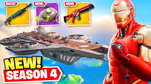 Fortnite gets major updates roughly every quarter, and they kick off what creator epic. Everything New In Fortnite Season 4 Map Changes Weapons More Youtube