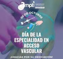 💙 05 de Octubre | Día de la Especialidad en Acceso Vascular ...