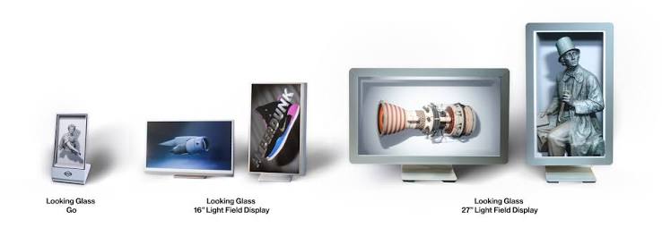 Looking Glass Holographic Light Field Displays: Experience Group Viewable 3D