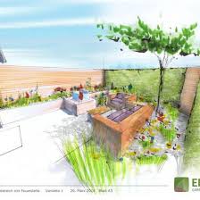 Eickhoff Gartenplanung Skizzen Leistungsbild Garten Gartenbau Privatgarten