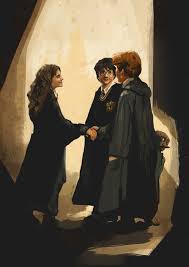 The Wizarding World Trio Poster Pablo Vidal On Artstation At Https Www Artstation Com Harry Potter Drawings Harry Potter Illustrations Harry Potter Poster