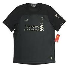 Boys' liverpool training jersey, licensed liverpool fc shirt youth sizes. New Authentic Men S New Balance Liverpool Fc Blackout Jersey Size L 19 20 Kit 193362601968 Ebay