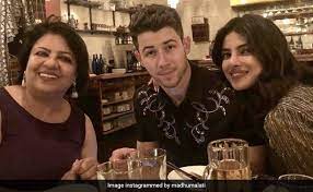 Born 18 july 1982) is an indian actress, singer, and film producer. On Madhu Chopra S Birthday Nick Jonas One Word For Priyanka Chopra S Mom Incredible