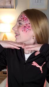 Animal print face paint