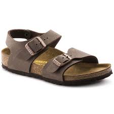 Birkenstock Sandals With Backstrap New Birko Flor Nubuck Mocha In 2020 Kids Sandals Birkenstock Perfect Sandals