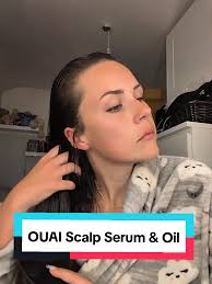 How to Apply Ouai Scalp Serum