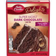 Royale tripple chocolate cake, how to make betty crocker royale cake, how to bake in microwave. Betty Crocker Super Moist Delights Dark Chocolate Cake Mix Bettycrocker Com