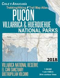Independent country in south america. Pucon Trekking Hiking Trail Map Atlas Villarrica Huerquehue National Parks Chile Araucania Villarica National Reserve El Cani Sanctuary Quetrupillan Map Travel Guide Hiking Topographic Maps Mazitto Sergio 9781984191588 Amazon Com Books