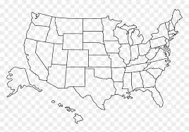 Browse and download hd us map png images with transparent background for free. Outline Of The United States Transparent Us Map Outline Hd Png Download Vhv