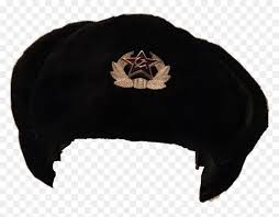 Authentic soviet ushanka, russian fur hat + badge, ussr army soldier winter caps. Soviet Ushanka Freetoedit Knit Cap Hd Png Download 2115x1550 Png Dlf Pt