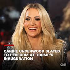 Country music star Carrie Underwood is slated to perform “America the  Beautiful” at President-elect Donald Trump's inauguration, according to a  copy of the program obtained by CNN and confirmed by a spokesperson