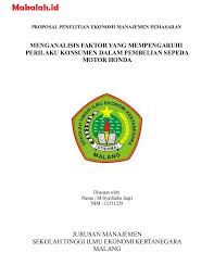 Contoh Skripsi Manajemen Keuangan Contoh Soal Dan Materi Pelajaran 2
