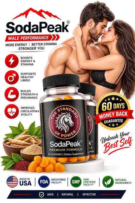 SodaPeak | Official Website | Male Energy & Vitality Support
