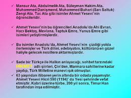Gerçekten de hace ahmed yesevî k.s. Ahmet Yesevi Ve Divan I Hikmet Ppt Video Online Indir