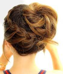 Asymmetrical Bun Hairstyle For Medium Hair New Hairstyles 2015 Hairstyles For Easy Updos For Medium Hair Braided Hairstyles Easy Medium Length Hair Styles