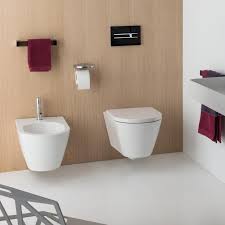 Riva dusj toalett er ustyret med flere, teknisk og brukervenlige løsninger. Kartell By Laufen Wand Tiefspul Wc Spulrandlos Schwarz H8203370200001 Emero De