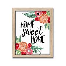 5 out of 5 stars. Home Sweet Home Printable Sign Wall Art Home Decor Floral Farmhouse Housewarming Gift Living Room Quote Poster Entryway Decor Dp810 By Belowblink Catch My Party
