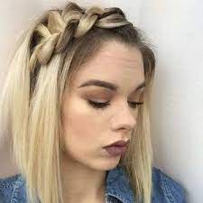 17 Chic Braided Hairstyles For Medium Length Hair Stayglam Medium Length Hair Styles Medium Hair Styles Cool Braid Hairstyles