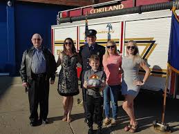 Cortland Fire Department is pleased to recognize the promotion of Robert  Jennison to Captain. An 18 year veteran of the department we look forward  to having you in the leadership ranks. Congratulations