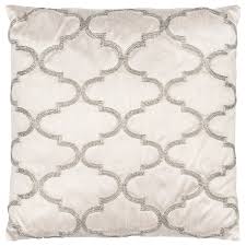 This cushion pad is carefully produced from the best quality duck feather and filling, making this range perfect for everyday use. Quatrefoil Beaded Feather Filled Cushion