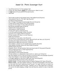 Printable Birthday Scavenger Hunt Riddles For Adults Teenage Neighborhood Photo Scavenger Hunt Teenage Birthday Party Birthday Party For Teens Photo Scavenger Hunt