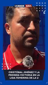 Cristóbal Jiménez debutó oficialmente en la banca de Universidad de Chile  Femenino y esto comentó tras la trabajada victoria ante Deportes Iquique  por la Liga Femenina., #LaMagiaAzul, #VamosLaU, ...