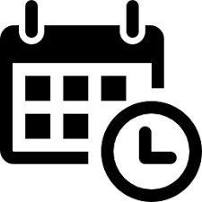 Calendar With A Clock Time Tools Free Vector Icons Designed By Simpleicon Legkie Risunki Ikonki Dizajn