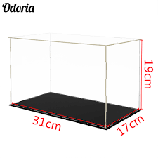 The tempered safety glass throughout makes frameless glass display cases the perfect showcase for busy retail, commercial, office and home environments. Us Acrylic Display Case 14inch L Assembly Perspex Big Box Black Base Dustproof Diecast Toy Vehicle Display Cases Stands Toys Hobbies Plazastore Se