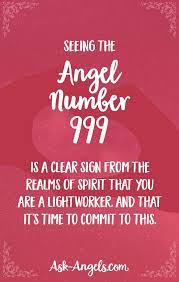 Numerology Reading Seeing The Angel Number 999 Is A Clear Sign From The Realms Of Spirit That You Are A Lightwork Numerology Healing Words Numerology Numbers
