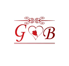 Tap and hold on an empty area. Gb Love Initial With Red Heart And Rose Stock Vector Adobe Stock