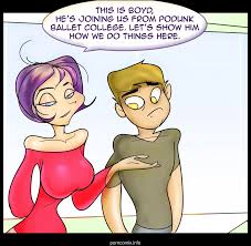 Knave- Ballet Busting - Porn Cartoon Comics