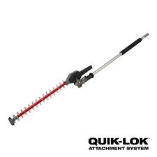 Black And Decker 20v Hedge Trimmer Lowe S Milwaukee 49 16 2719 M18 Fuel Quik Lok Articulating Hedge Trimmer Attachment Hedge Trimmers Trimmers Milwaukee M18