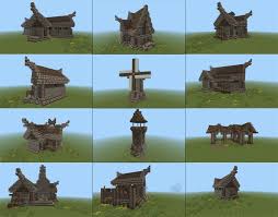 Minecraft | viking house tutorial. Fastest Minecraft Viking Builds
