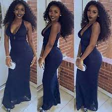 Prom And Melanin Image Navy Dress Makeup Prom Dresses Blue Fashion