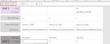Any advice how can i fix this problem. Adding Shifts To Excel Template For Shift Work Calendar Microsoft Community