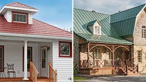 Copper roof benefits and pros and cons copper roof costs. Metal Roof Styles Colors Paint Accents This Old House