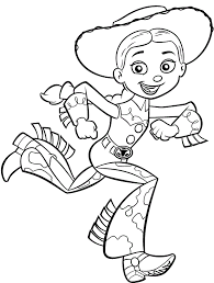 Toy story is the cgi film which paved the way for many others. Jessie Toy Story Coloring Pages Coloring Home